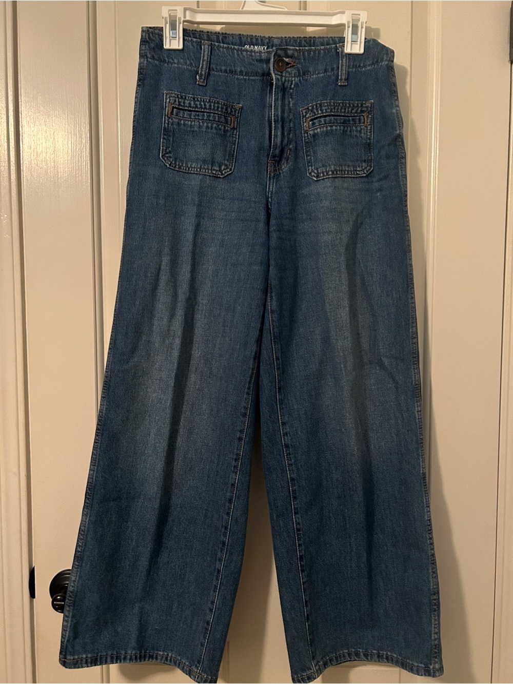 Old Navy High Rise Baggy Leg Denim Jeans